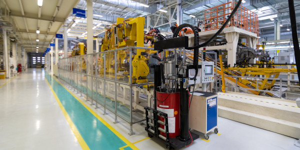 Células Robotizadas  El Bruc · Célula Robotizada para Industria del Automóvil / Aeronáutica